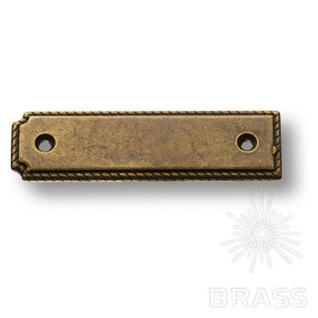 Brass Накладка декоративная морская коллекция 4466.0016.002 старая бронза фото 1