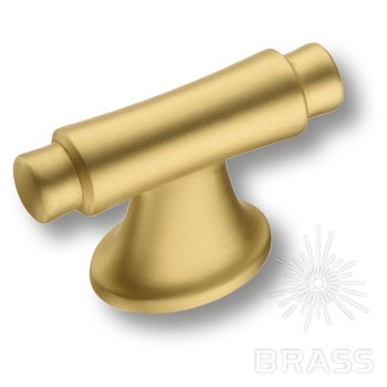 Brass Ручка кнопка модерн 4117 016MP35 матовое золото 16 мм фото 1