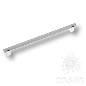 Brass Ручка скоба 9214 0320 CR-CR глянцевый хром 320 мм фото 1