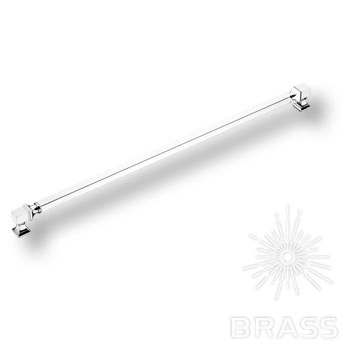Brass Ручка скоба BU 015.480.07SQ глянцевый хром 480 мм фото 1