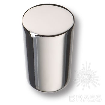 Brass Ручка кнопка модерн 8162-400 глянцевый хром фото 1