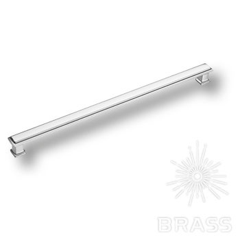 Brass Ручка скоба 1104 320MP02 глянцевый хром 320 мм фото 1