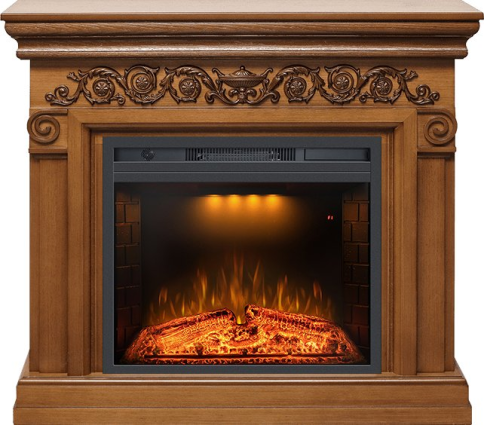 Каминокомплект Athena - Дуб с очагом Emerald 23 фото 1