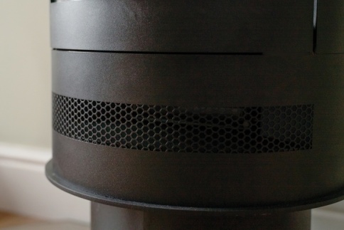 Трехсторонний электрокамин с обогревом BRITISH FIRES Ashurst Barrel Stove фото 4