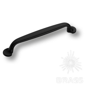 Brass Ручка скоба 7031-032 черный 128 мм фото 1