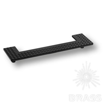 Brass Ручка скоба 1202 192MP24 черный 192 мм фото 1