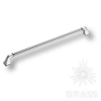 Brass Ручка скоба 1122 320MP02 глянцевый хром 320 мм фото 1