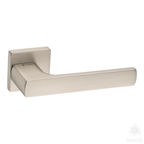 Brass Ручка дверная HA252RO11 NBM DOMINO матовый никель фото 1