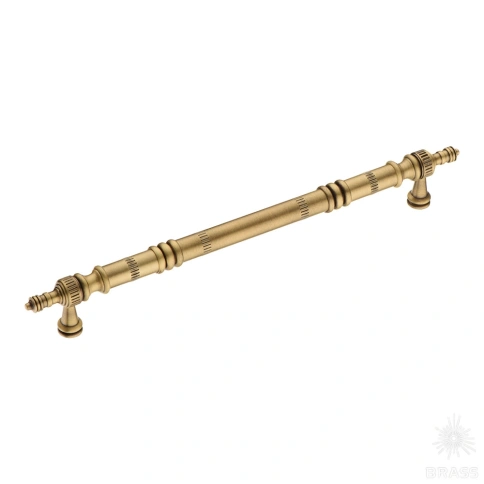 Brass Ручка скоба 25149-013-13-224 латунь состаренная латунь 224 мм фото 1