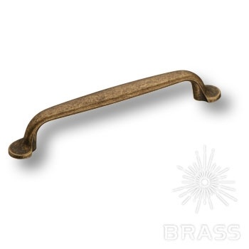 Brass Ручка скоба 7031-831 старая бронза 128 мм фото 1