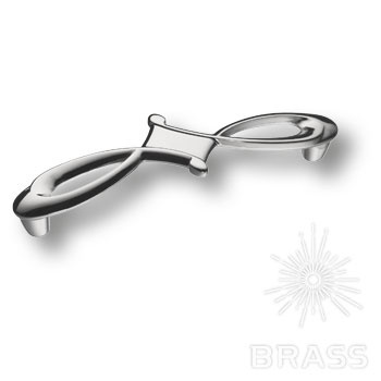 Brass Ручка скоба 15.172.96.07 глянцевый хром 96 мм фото 1