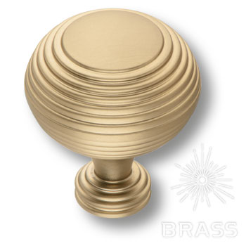 Brass Ручка кнопка 1937 0038 GB матовая латунь фото 1