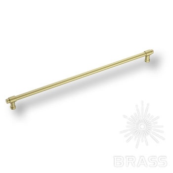 Brass Ручка рейлинг 4686 0416 ELX5-ELX5 брашированная латунь 416 мм фото 1