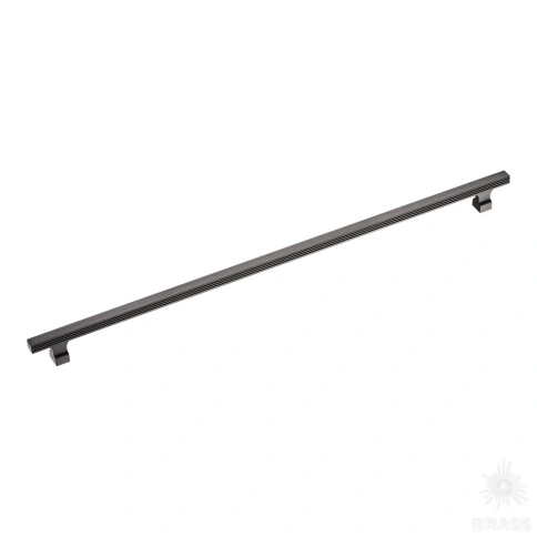 Brass Ручка скоба 1074-416-Titanium графит 416 мм фото 1