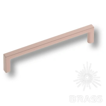 Brass Ручка скоба 6765-681 PINK матовый розовый 128 мм фото 1