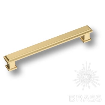 Brass Ручка скоба 1104 160PC35 матовое золото 160 мм фото 1
