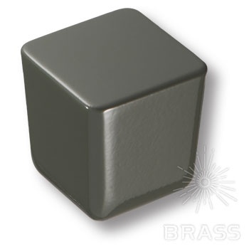 Brass Ручка кнопка 8151-583 GREEN BRIGHT глянцевый зеленый фото 1
