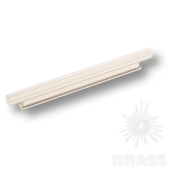Brass Ручка профиль 9332 0160 PN глянцевый никель 160 мм фото 1
