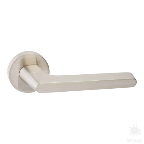 Brass Ручка дверная HA101RO12 NB TAVIRA никель фото 1