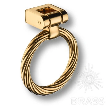 Brass Ручка кольцо 15.203.00.19 глянцевое золото фото 1