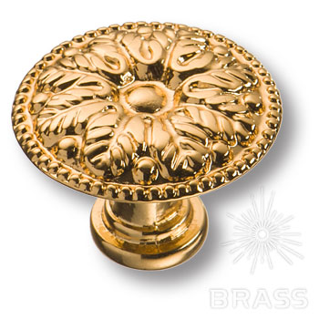 Brass Ручка кнопка 15.303.24.19 глянцевое золото 24 K фото 1
