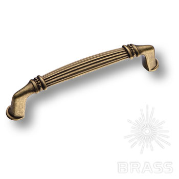 Brass Ручка скоба 4350 0096 AVM античная бронза 96 мм фото 1