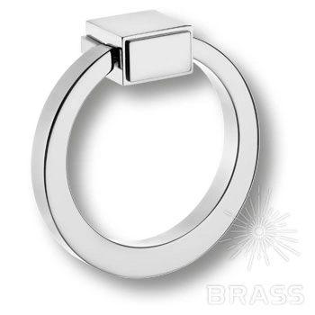 Brass Ручка кольцо BU 013.80.07 глянцевый хром фото 1