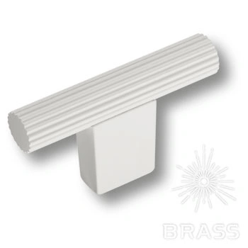 Brass Ручка кнопка модерн 7451.0060.744 белый фото 1