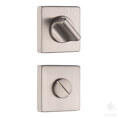 Brass Накладка с поворотной кнопкой RO11W6 NBM ROSET матовый никель фото 1