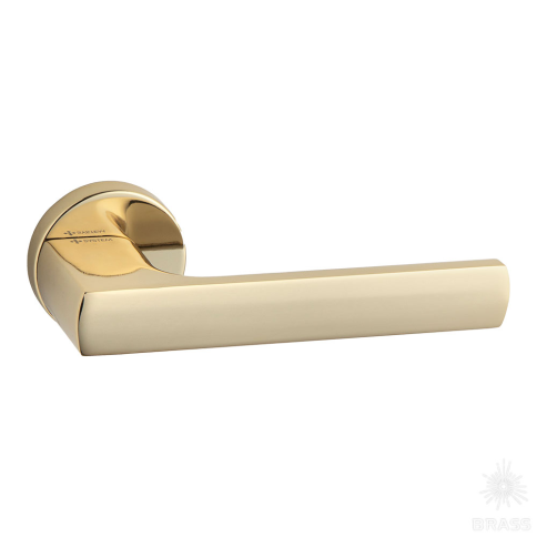 Brass Ручка дверная HA252RO12 GL DOMINO глянцевое золото фото 1