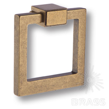 Brass Ручка кольцо BU 014.75.12 античная бронза фото 1