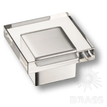 Brass Ручка кнопка эксклюзивная коллекция 15.383.40.07 глянцевый хром фото 1