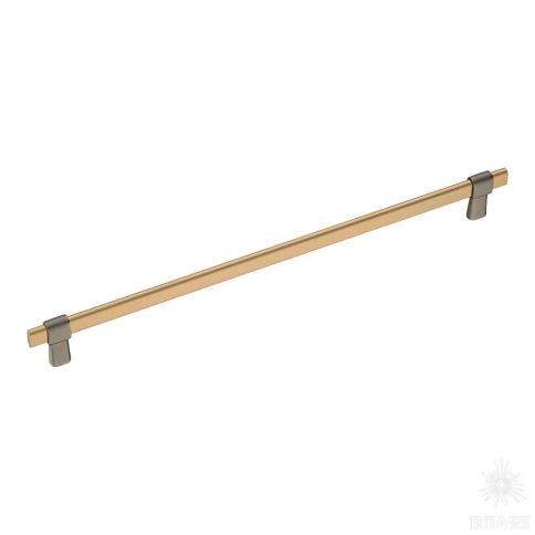 Ручка рейлинг 771-320-Titanium-Champagne Gold графит/матовая латунь 320 мм