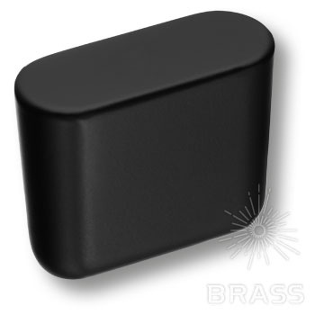 Brass Ручка кнопка модерн 8171-032 черный фото 1