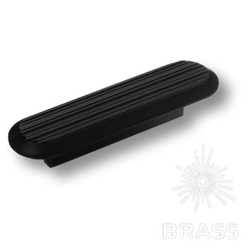 Brass Ручка скоба 9020 0064 AL6 чёрная 64 мм фото 1