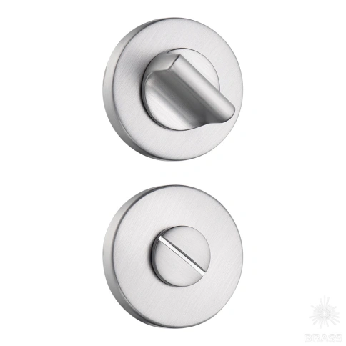Brass Накладка с поворотной кнопкой RO12W6 CBM ROSET полированный хром фото 1