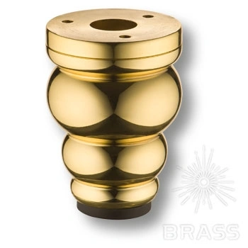 Brass Опора мебельная KAL-0005-0080-A09 глянцевое золото фото 1