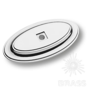 Brass Подложка для мебельных ручек 3042 0070 CR глянцевый хром фото 1