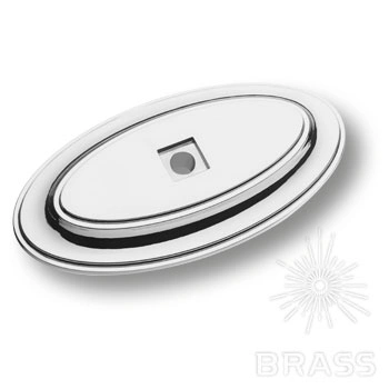 Brass Подложка для мебельных ручек 3042 0070 CR глянцевый хром фото 1
