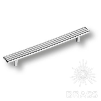 Brass Ручка скоба 372160MP02 глянцевый хром 160 мм фото 1