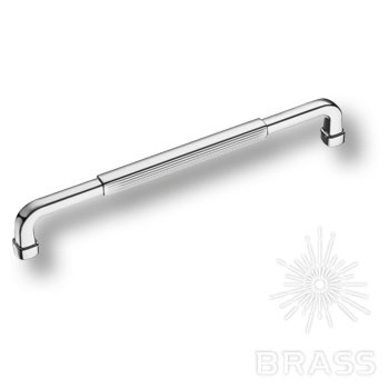 Brass Ручка скоба 552-192-Chrome глянцевый хром 192 мм фото 1