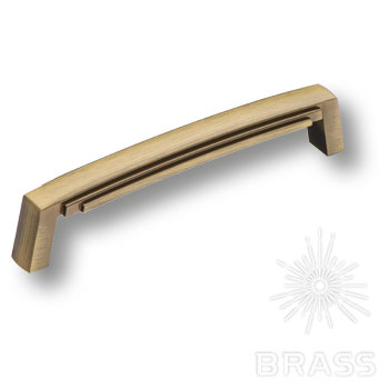 Brass Ручка скоба 4215 0128 ABM состаренная латунь 128 мм фото 1