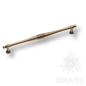 Brass Ручка скоба BU 004.160.12 античная бронза 160 мм фото 2