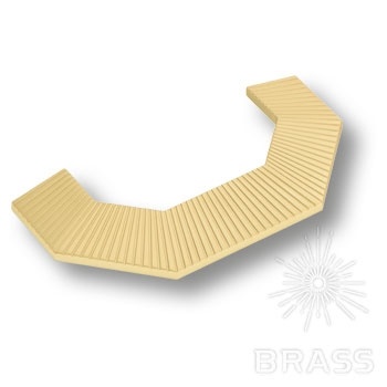Brass Ручка скоба 1213 128MP35 матовое золото 128 мм фото 1