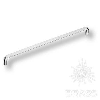 Brass Ручка скоба 395-320-Chrome глянцевый хром 320 мм фото 1