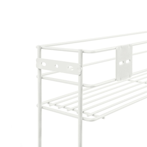 Бутылочница VK-01-150WT с боковым креплением 150 мм белый фото 3