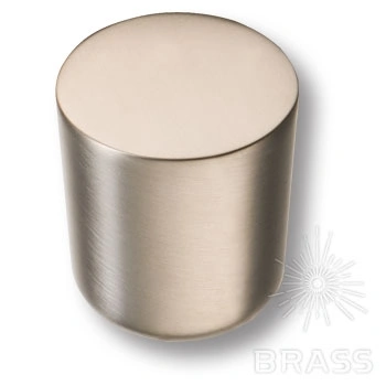 Brass Ручка кнопка 8161-038 сатиновый никель фото 1