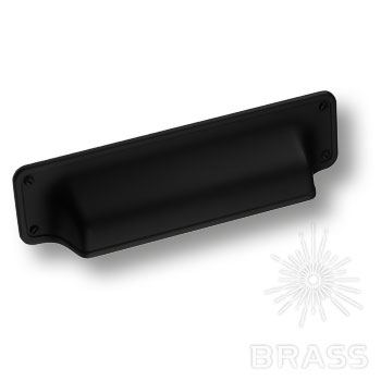 Brass Ручка раковина 1170 096MP24 чёрный матовый 96 мм фото 1