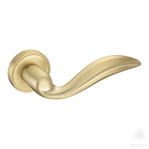 Brass Ручка дверная HA126RO14 BB DIANA матовое золото фото 1