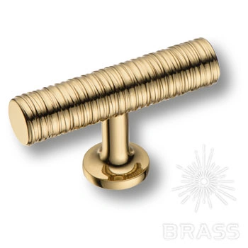 Brass Ручка кнопка 9208 0008 GL-GL глянцевое золото фото 1